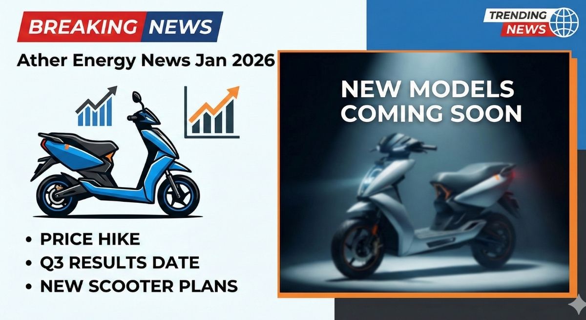 Ather Energy News Jan 2026