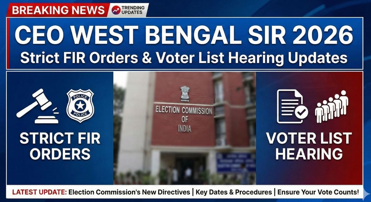 CEO West Bengal SIR 2026