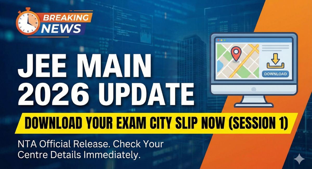 JEE Main 2026 Update