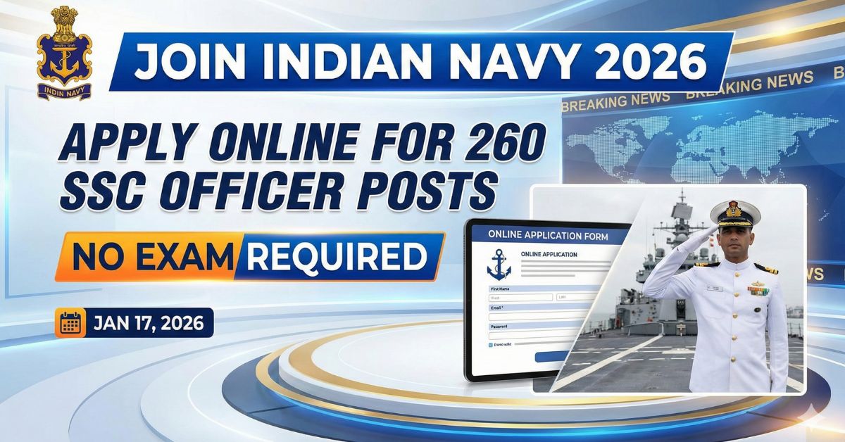 Join Indian Navy 2026