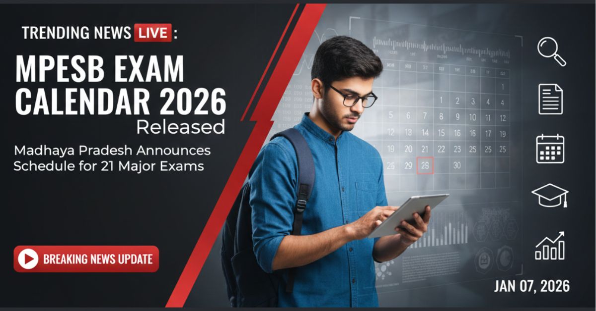 MPESB Exam Calendar 2026