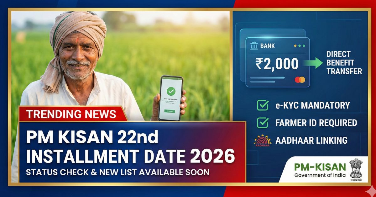 PM Kisan 22nd Installment