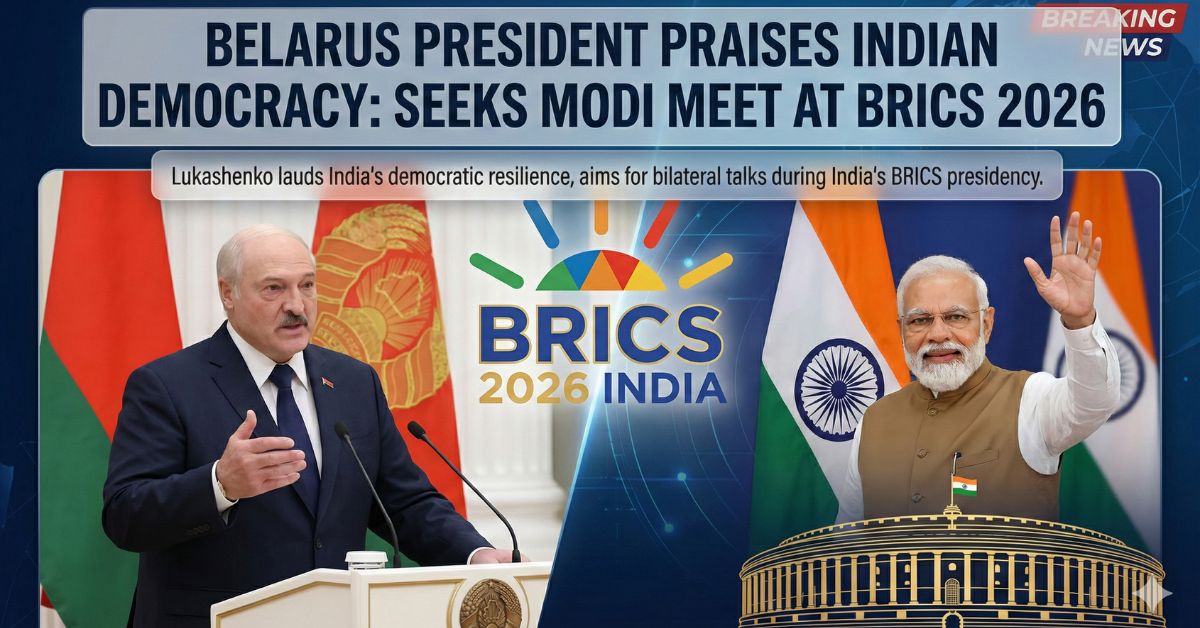 Belarus President Praises Indian