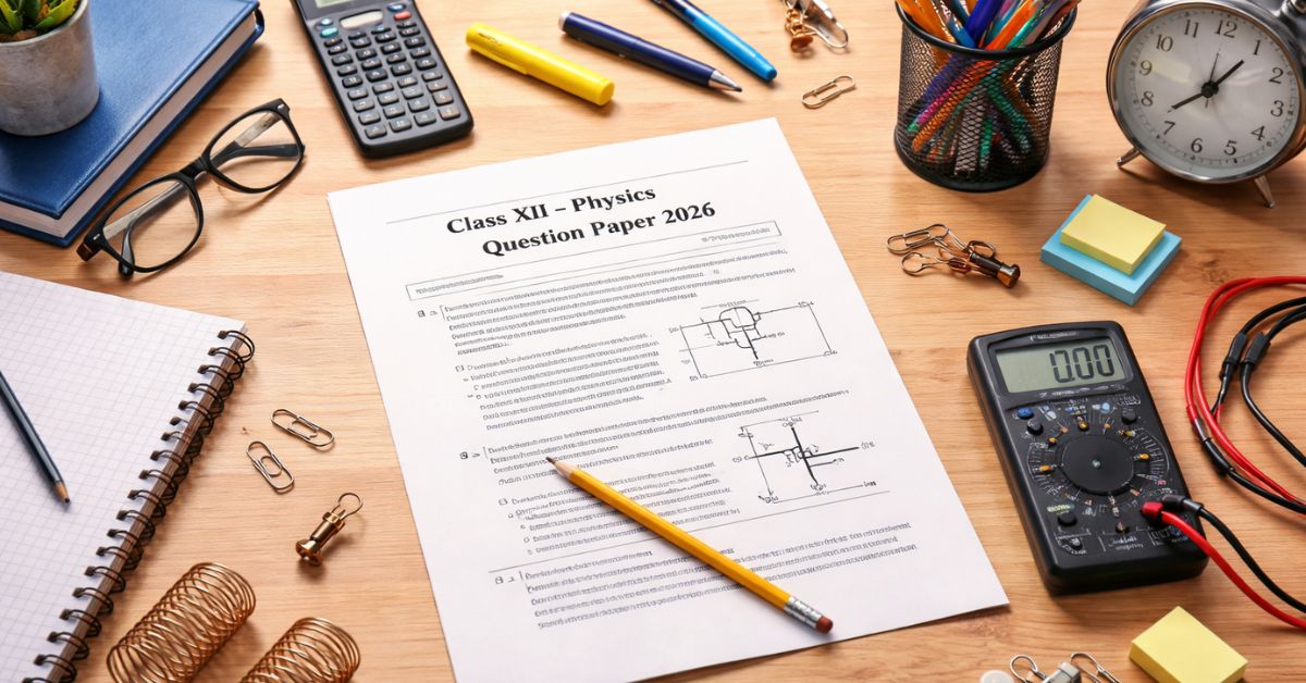 CBSE Class 12 Physics Question Paper 2026