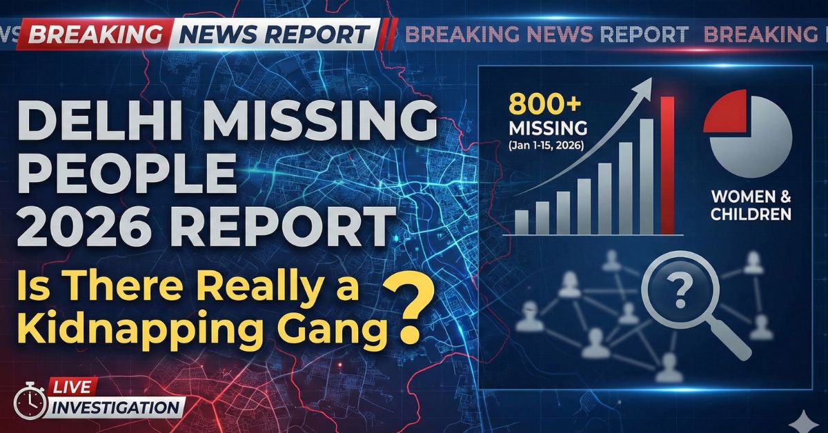 Delhi Missing People 2026