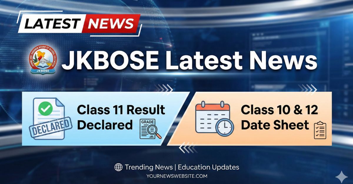 JKBOSE Latest News