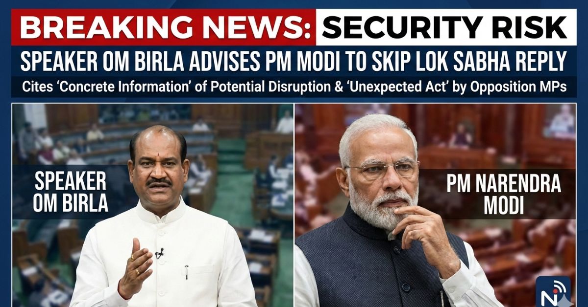 Om Birla Advises PM Modi