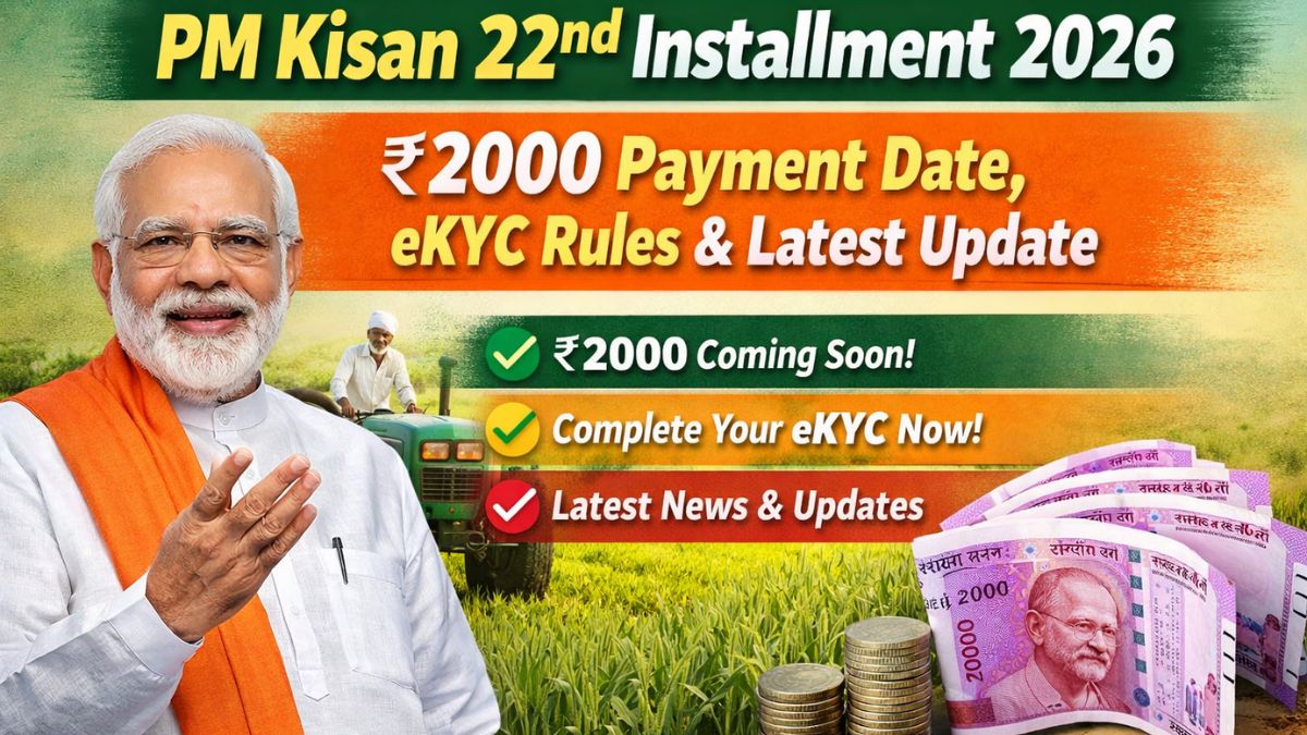 PM Kisan 22nd Installment 2026