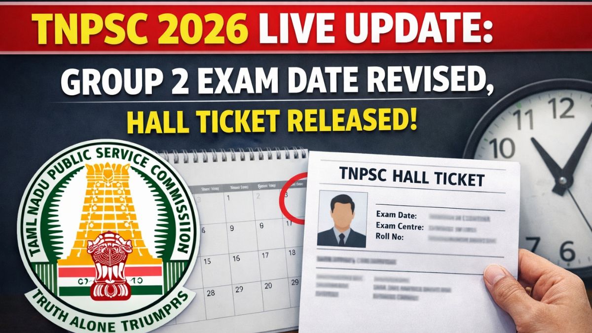 TNPSC 2026 Live Update