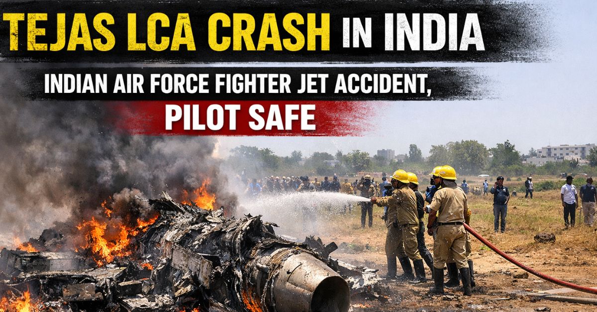 Tejas LCA Crash in India