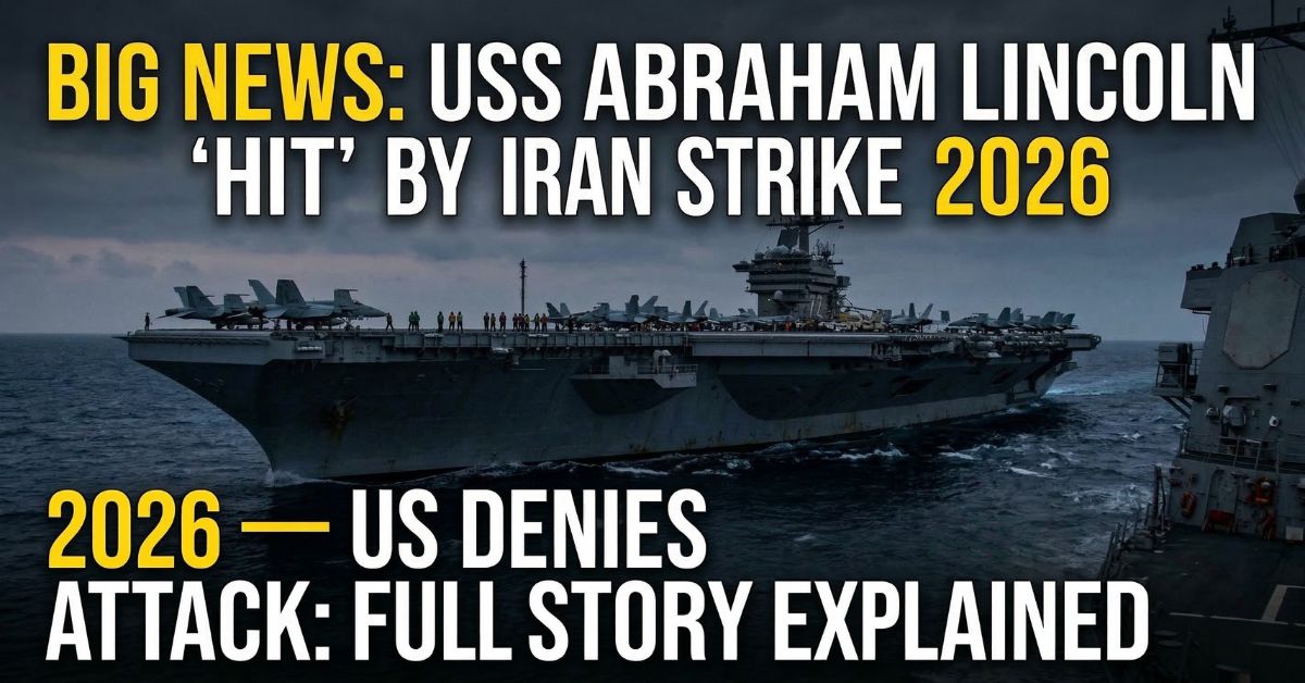 Abraham Lincoln hit by Iran strike