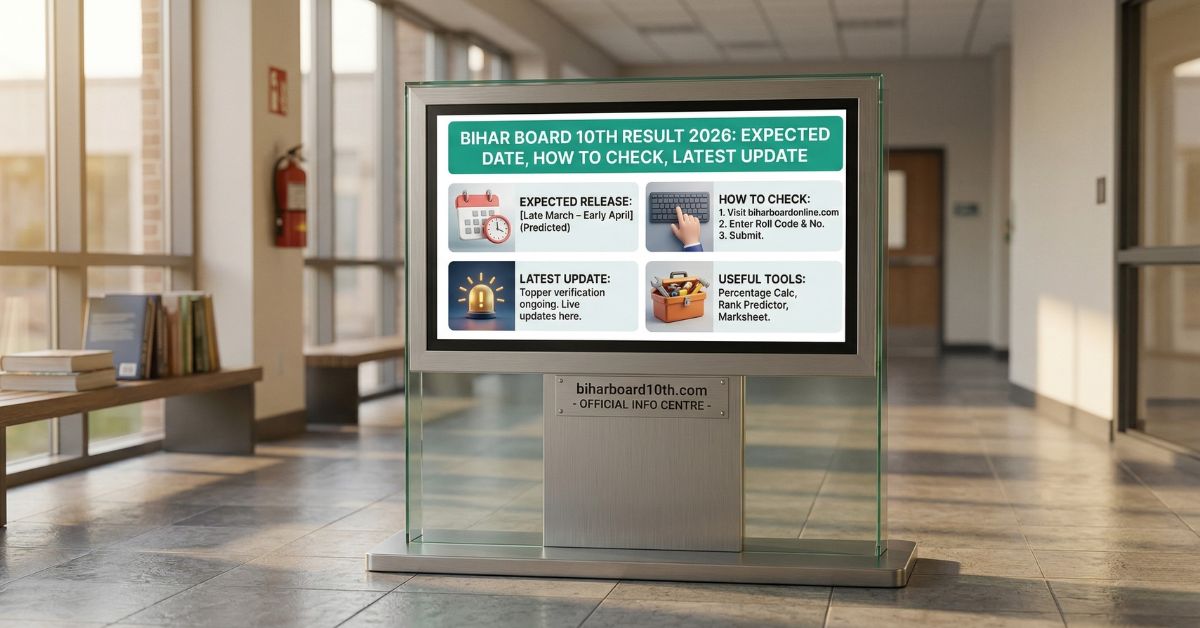 Bihar Board 10th Result 2026