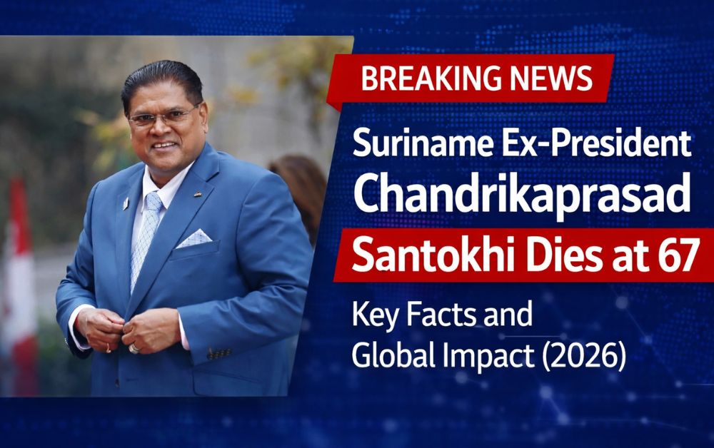 Chandrikaprasad Santokhi Dies at 67