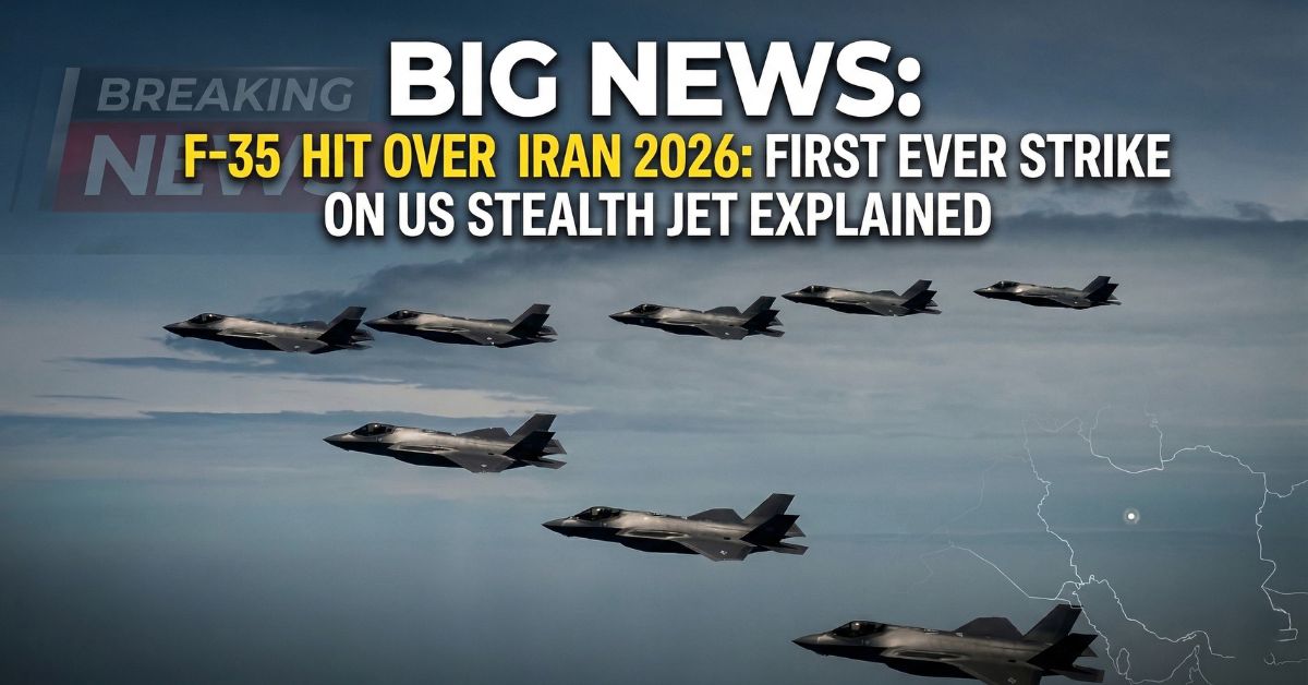 F-35 Hit Over Iran 2026