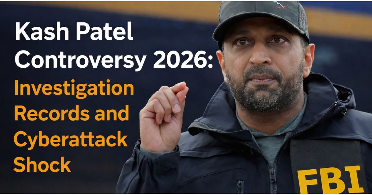 Kash Patel Controversy 2026