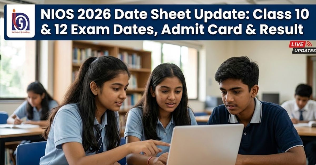 NIOS 2026 exam date