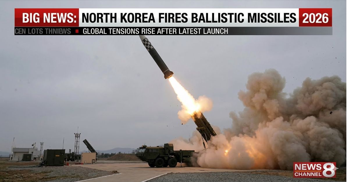 North Korea Fires Ballistic Missiles