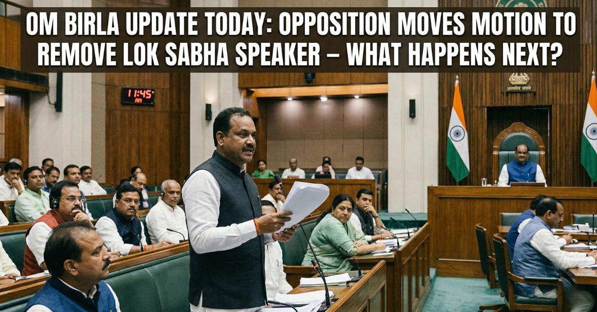 Om Birla Update Today