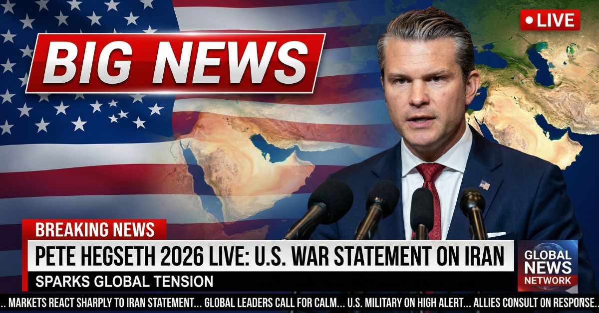 Pete Hegseth 2026 Live