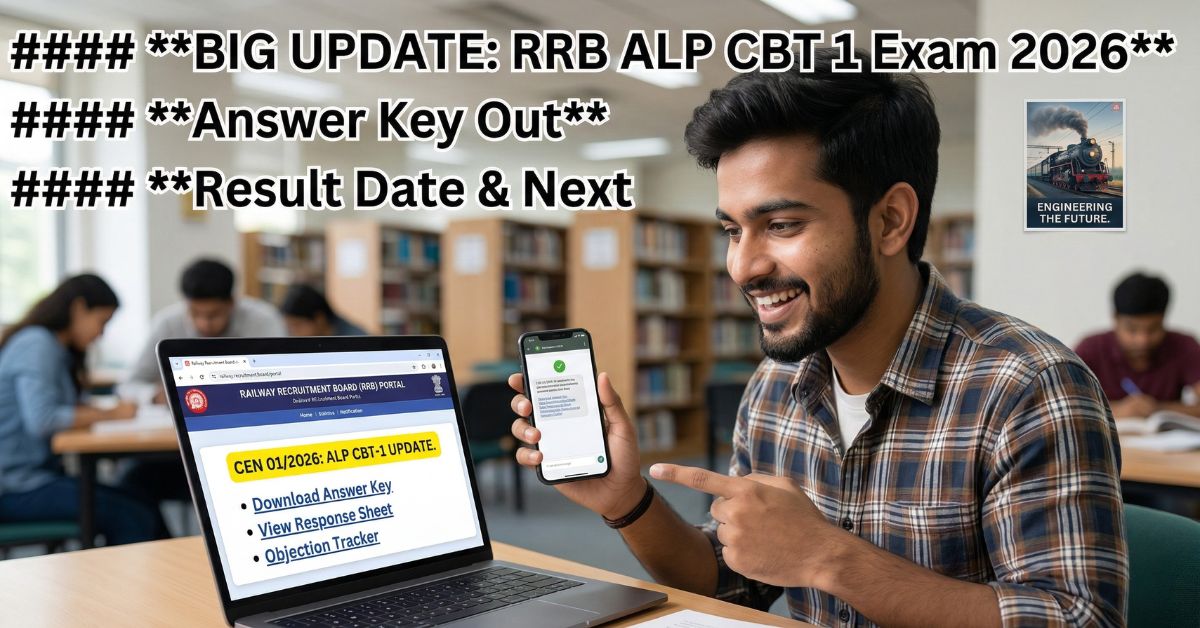 RRB ALP CBT 1 Exam 2026