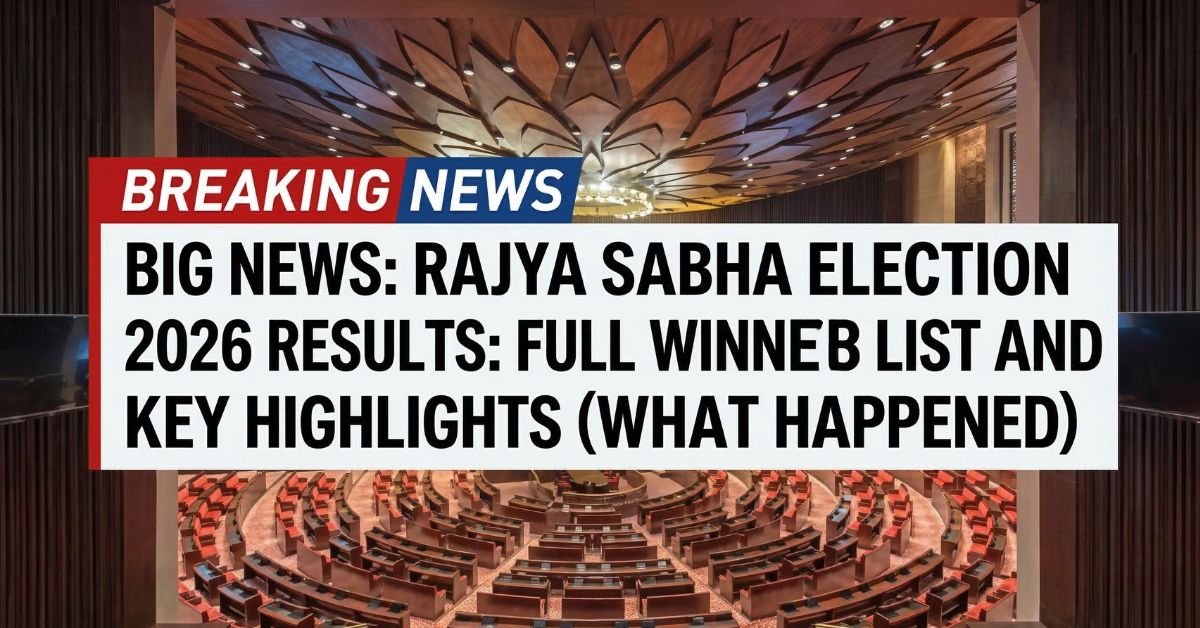 Rajya Sabha Election 2026