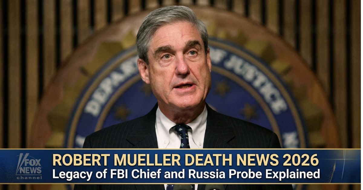 Robert Mueller Death News 2026