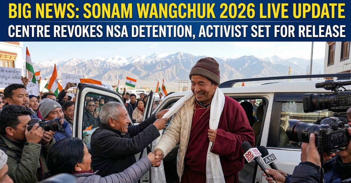 Sonam Wangchuk 2026 Live Update