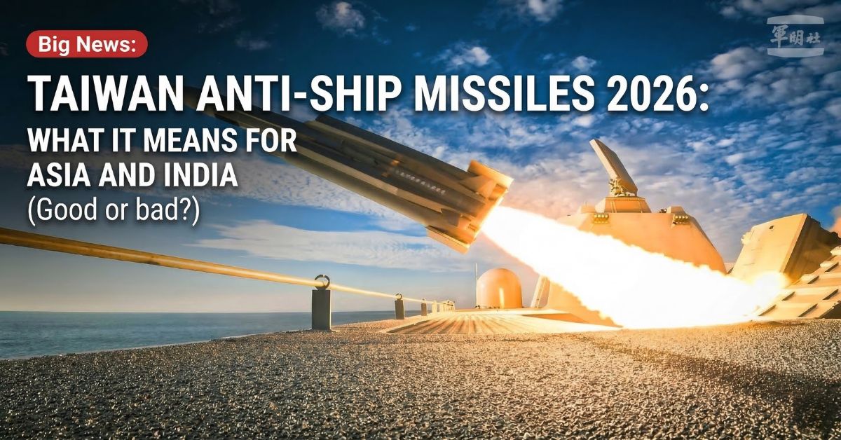 Taiwan anti ship missiles 2026
