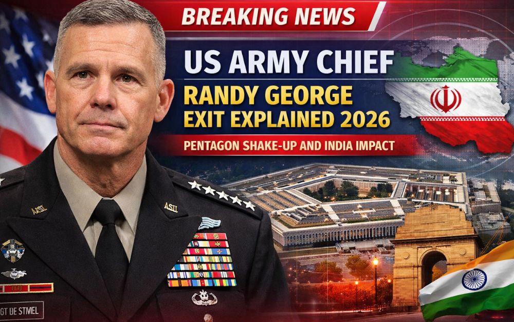 US Army Chief Randy George Exit Explained 2026
